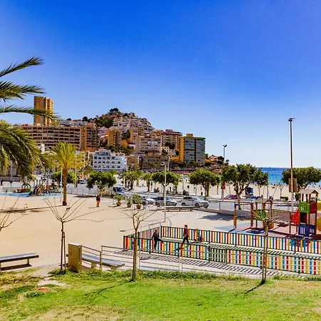 Amazing In The Modern Coruna Building, Near The Beach, Pool & Garage Villajoyosa